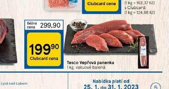 Tesco Vepřová panenka nabídka