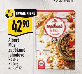 Albert Musli zapékané nabídka