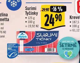 Albert Surimi tyčinky nabídka