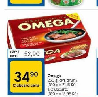Tesco Omega nabídka