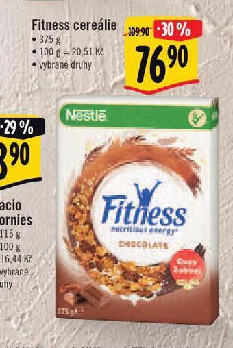 Albert Fitness cereálie nabídka