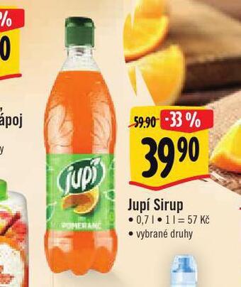 Albert Jupí sirup nabídka