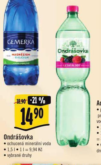 Albert Ondrášovka nabídka