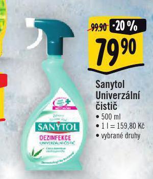 Albert Sanytol univerzální čistič nabídka