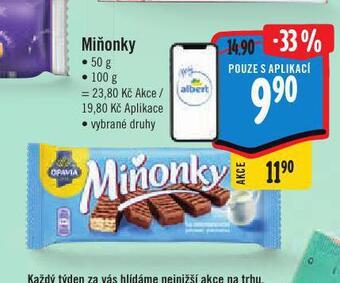 Albert Miňonky nabídka