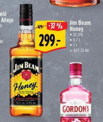 Albert Jim beam honey nabídka
