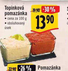 Topinková pomazánka