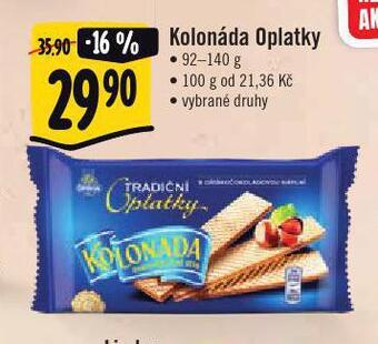 Albert Kolonáda oplatky nabídka