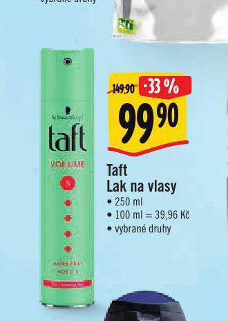 Albert Taft lak na vlasy nabídka