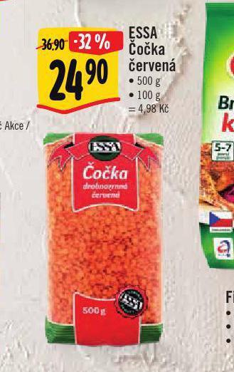 Albert Essa čočka nabídka