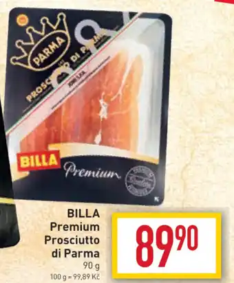 Billa BILLA Premium Prosciutto di Parma 90g nabídka