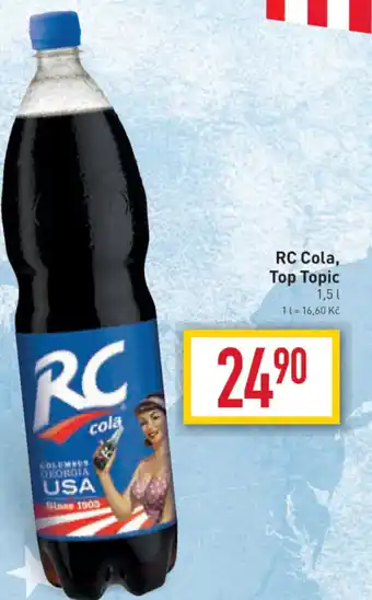Billa RC Cola Top Topic 2,5l nabídka