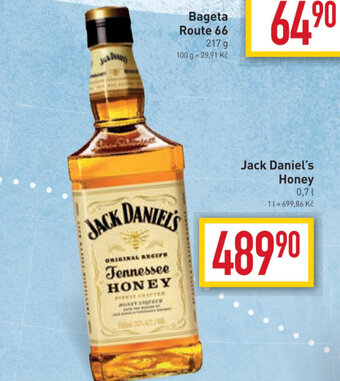 Billa Jack Daniel's Honey 0,7l nabídka