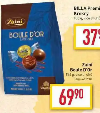 Zaini boule d'or 154 g