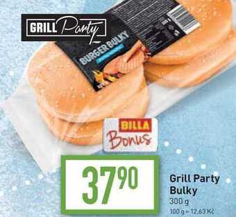 Billa Grill party bulky 300 g nabídka