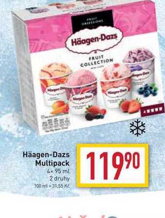 Billa Häagen-dazs multipack 4x 95 ml nabídka