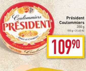 Billa Président coulommiers 350 g nabídka