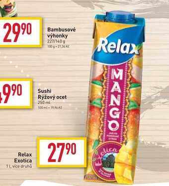 Billa Relax exotica 1l nabídka