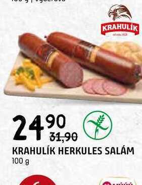 Terno Krahulík herkules salám 100 g nabídka