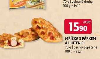 Terno Mřížka s párkem a ljutenicí 70 g nabídka
