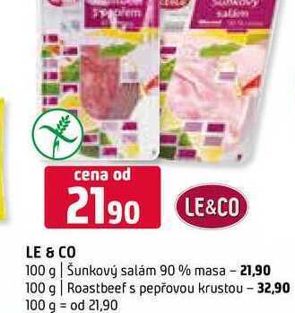Terno Le & co 100 g nabídka