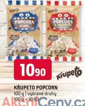 Terno Křupeto popcorn 100 g nabídka