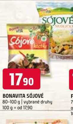 Terno Bonavita sójové 80-100 g nabídka