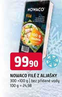 Terno Nowaco filé z aljašky 300 +100 g nabídka
