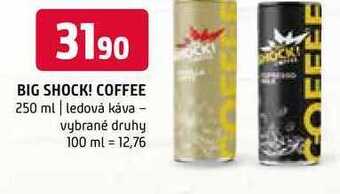 Terno Big shock! coffee 250 ml | ledová káva nabídka