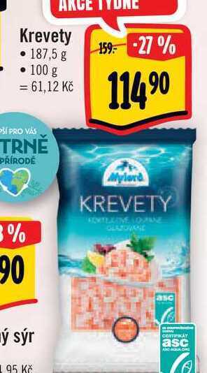 Albert Krevety • 187,5 g nabídka