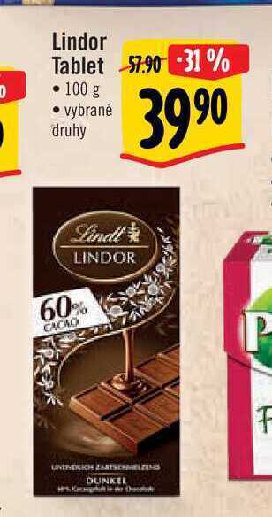 Albert Lindor tablet 100 g nabídka