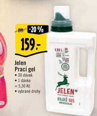 Albert Jelen prací gel • 30 dávek nabídka