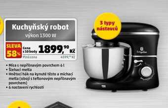 Penny Market Kuchyňský robot výkon 1300 w nabídka