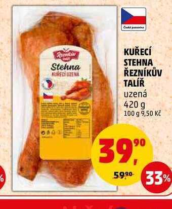 Penny Market Kuřecí stehna řezníkův talíř, 420 g nabídka
