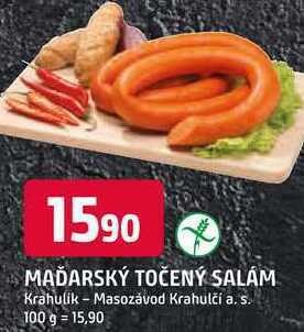 Trefa Maďarský točený salám, 100 g nabídka