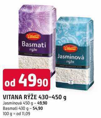 Trefa Vitana rýže, 430-450 g nabídka