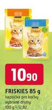 Trefa Friskies, 85 g nabídka