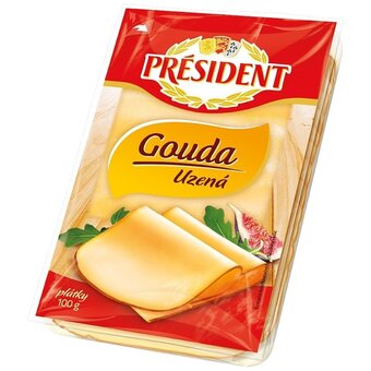 Rohlik.cz Président gouda uzené plátky nabídka