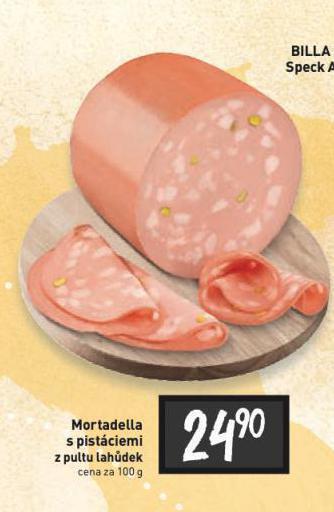 Billa Mortadella s pistáciemi nabídka