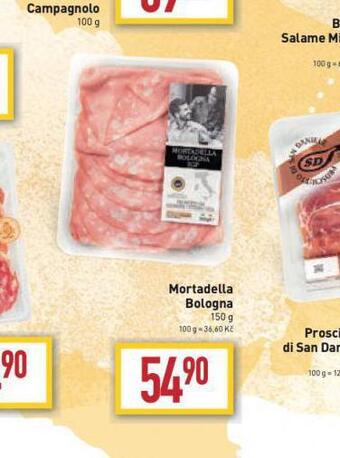 Billa Mortadella bologna nabídka