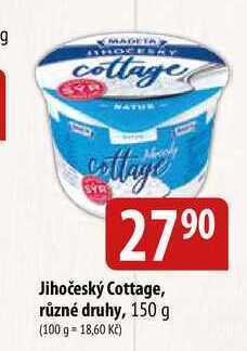 Bala Jihočeský cottage, různé druhy, 150 g nabídka
