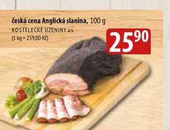Bala Česká cena anglická slanina, 100 g nabídka