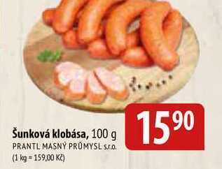 Bala Šunková klobása, 100 g nabídka