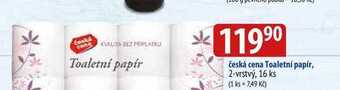 Bala Česká cena toaletní papír, 2-vrstvý, 16 ks nabídka