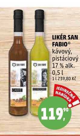 Penny Market Likér san fabio, 0,5 l nabídka