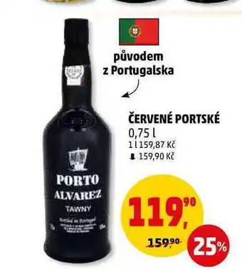 Penny Market Červené portské, 0,75 l nabídka