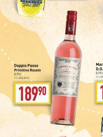 Billa Doppio passo primitivo rosato nabídka