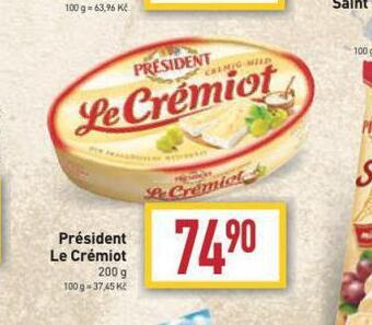 Billa Président le crémiot nabídka