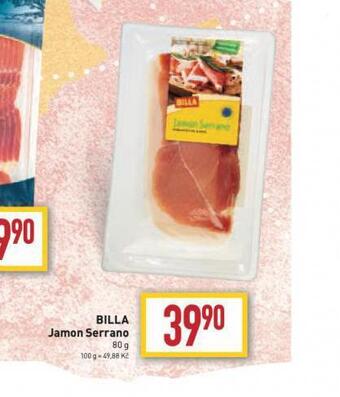 Billa Billa jamon serrano nabídka