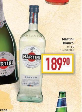 Billa Martini bianco nabídka